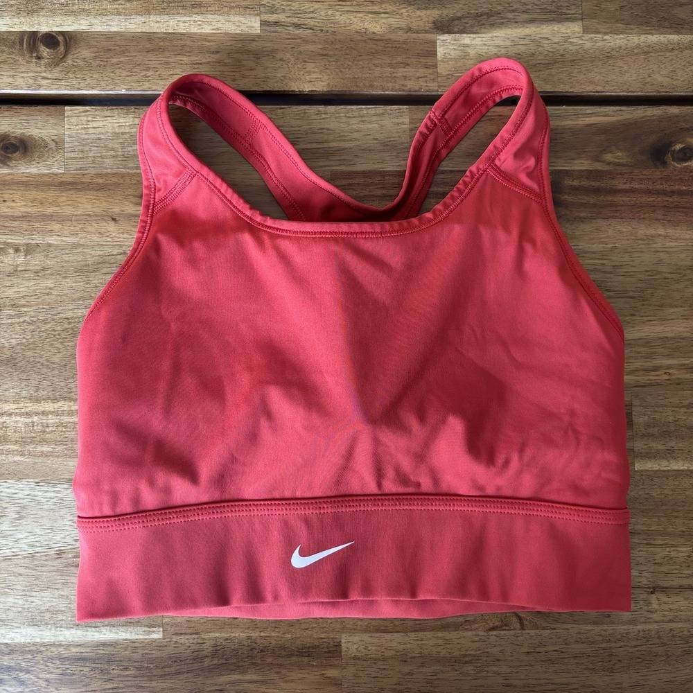 Nike Women's Sports Bra (FITS MEDIUM) Gym Workout Running Athleisure Preppy Logo - Picture 3 of 9
